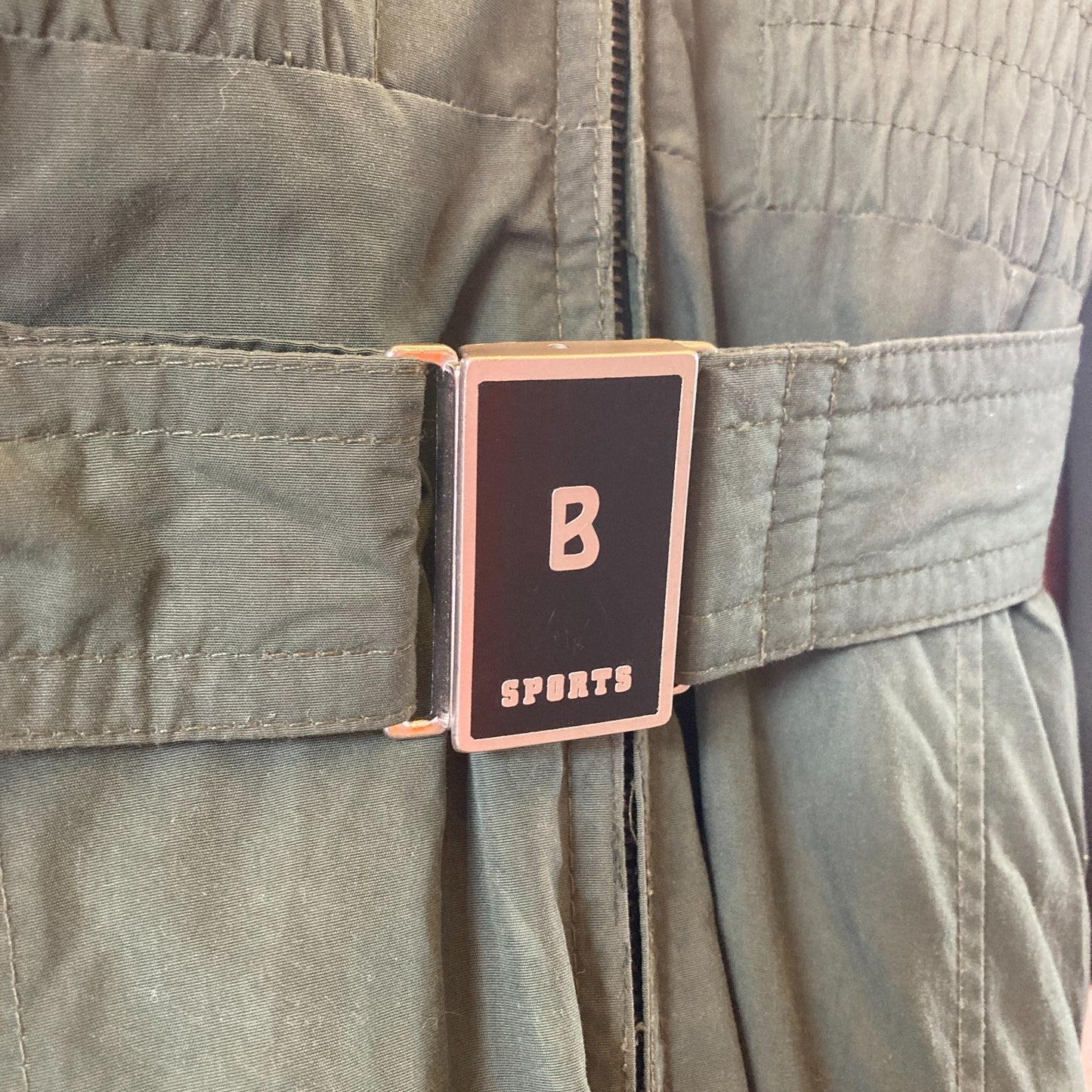 Vintage Bogner 90's Suede Embroidered Belted Rare Snowsuit - Size 10 - 0126LF