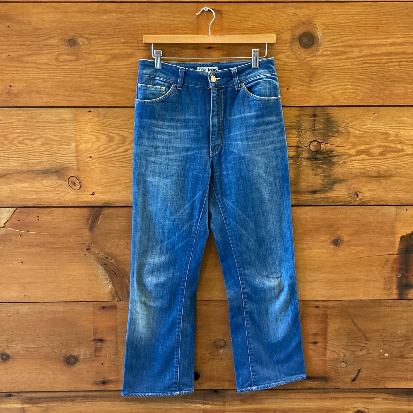 Acne Jeans Medium Wash Tube Lena Women's Jeans Size 30 - 0920PW