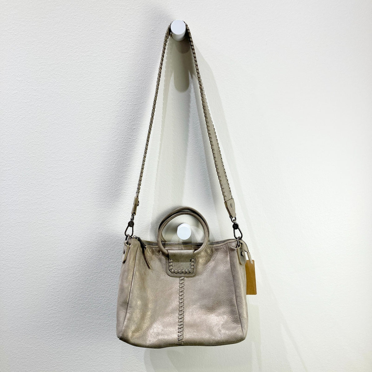 Hobo International $348 Golden Granite Sheila Satchel Crossbody Purse - 0217RC