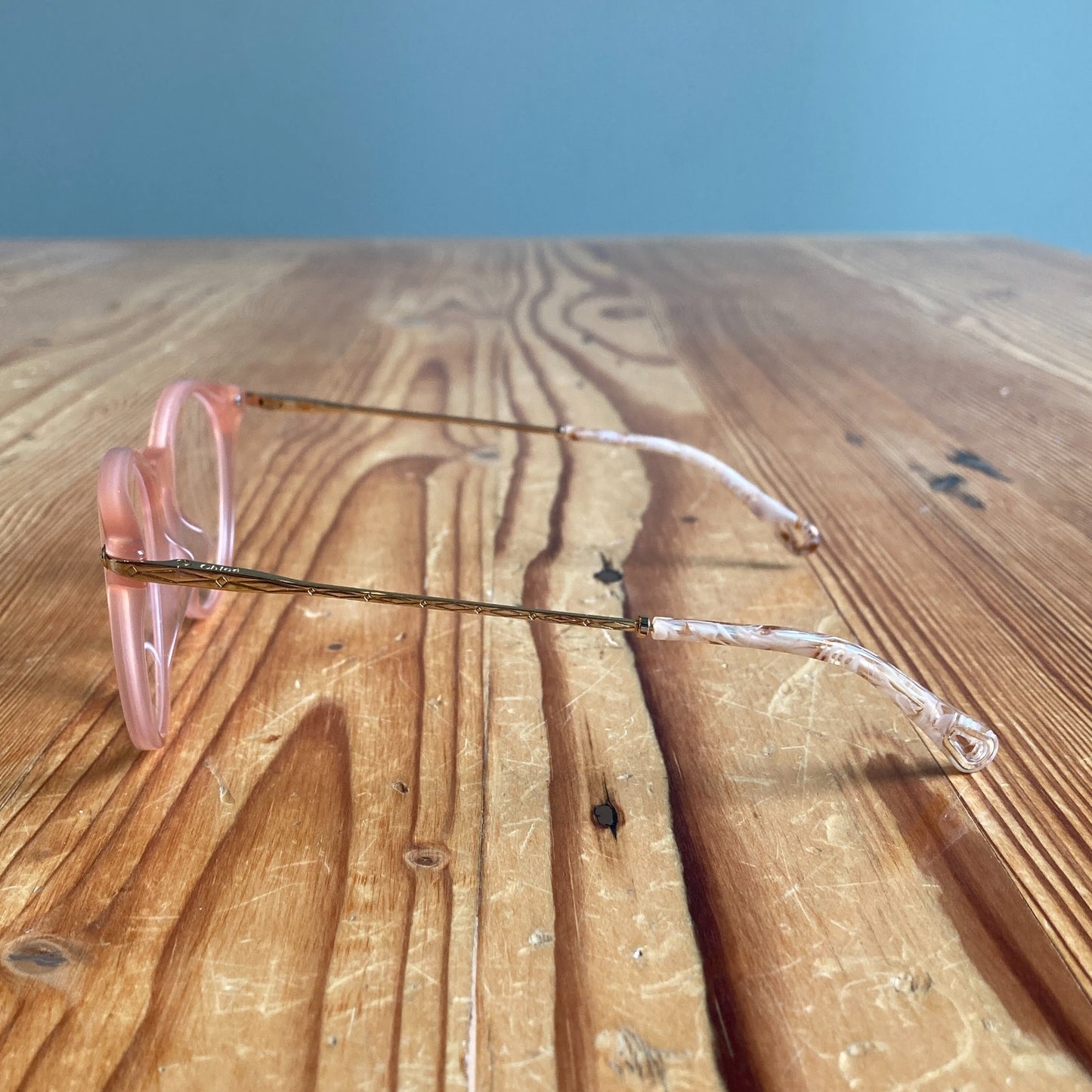 Chloe Peach CE2735 Round Eyeglasses Clear Lenses Frames - 0916VB