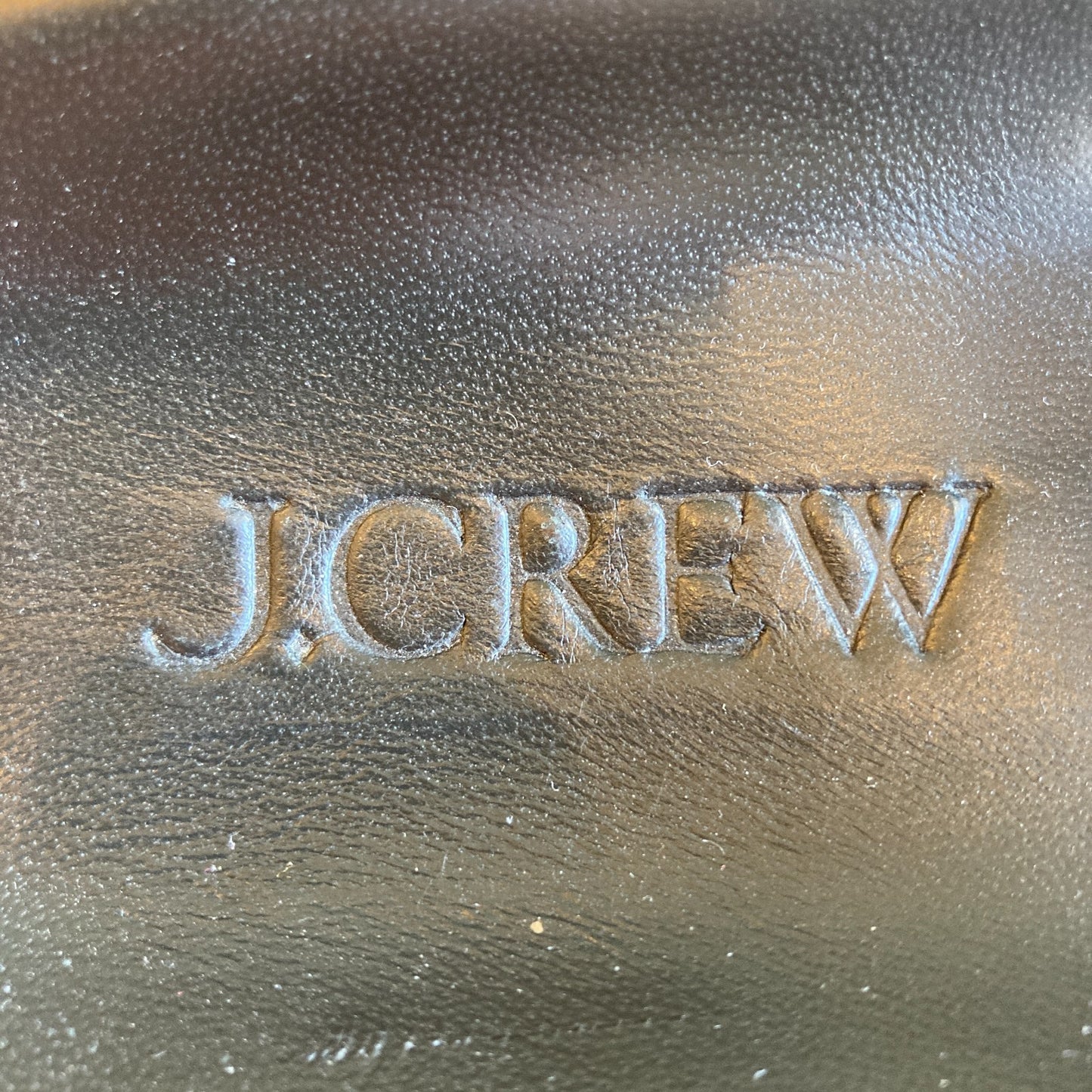 J Crew $198 Black Leather New Colbie Buckle Two Strap Sandals - Size 7 - 1122KP