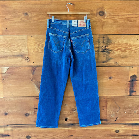 Levi's Ribcage Straight Ankle NEW Womens Super High Rise Jeans - 0108CR