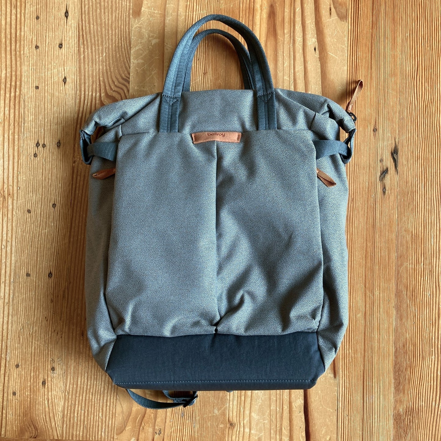 Bellroy Gray Tokyo Tote Compact Convertible Backpack Tote Bag - 1125KG