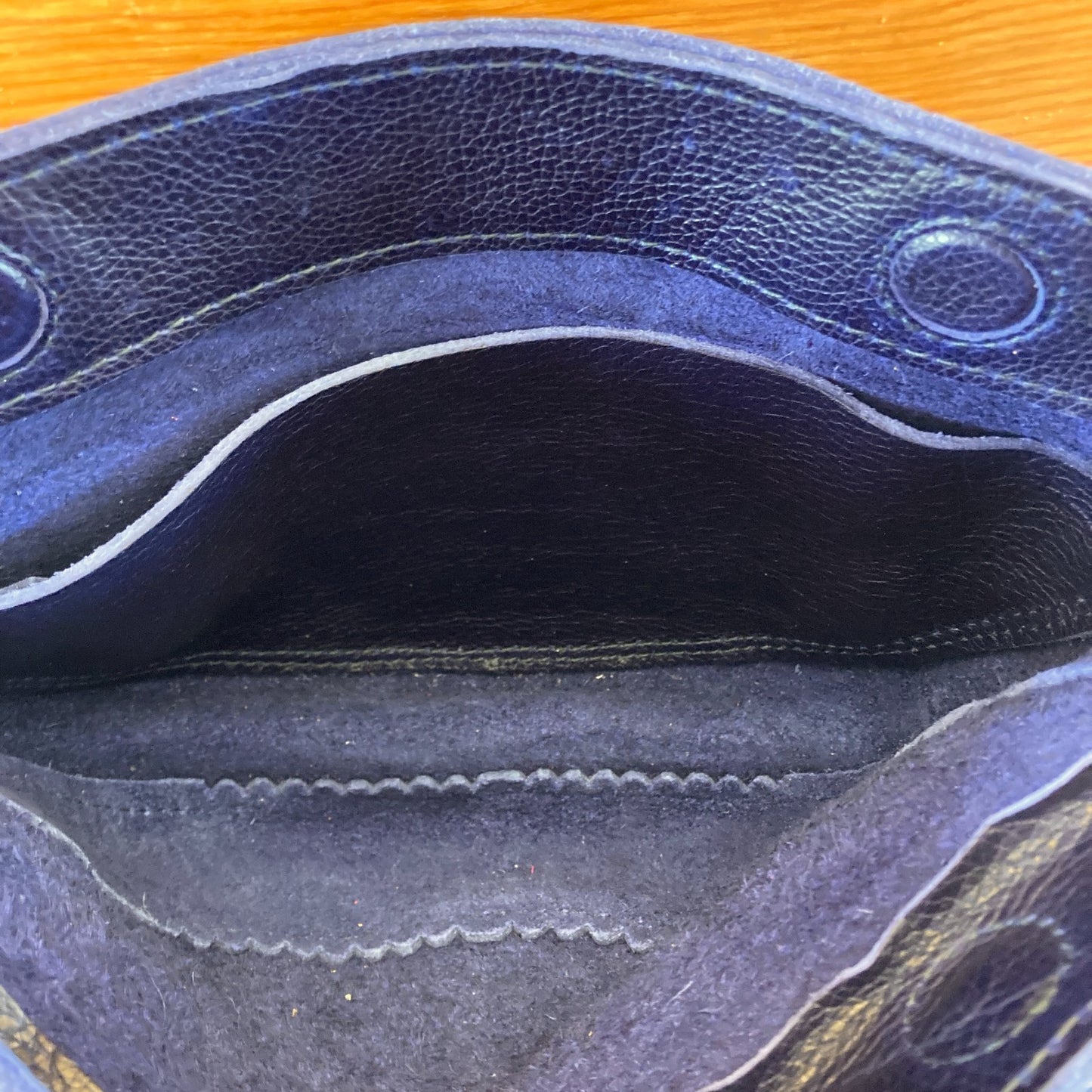Portland Leather Goods Blue Koala Sling Crossbody Purse - NEW - 0612SM