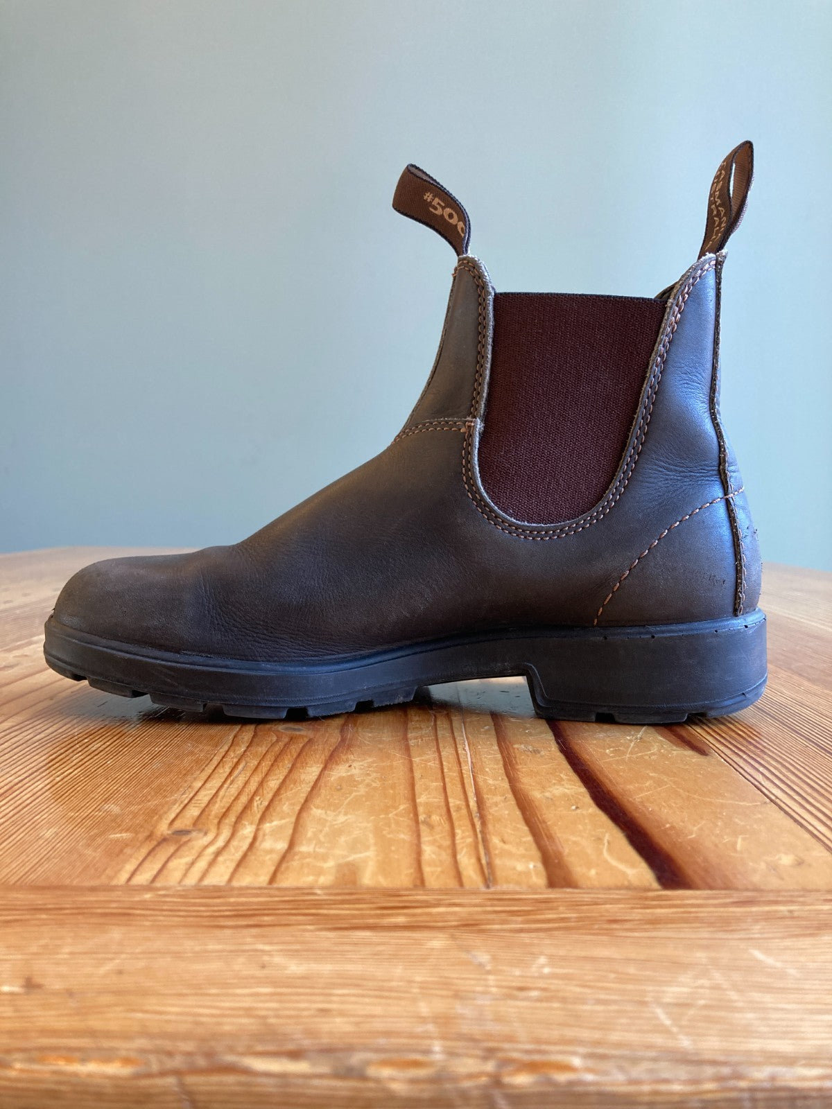 Blundstone Walnut Brown Original 500 Chelsea Boots - Size 5.5 / 8 US - 0720LP