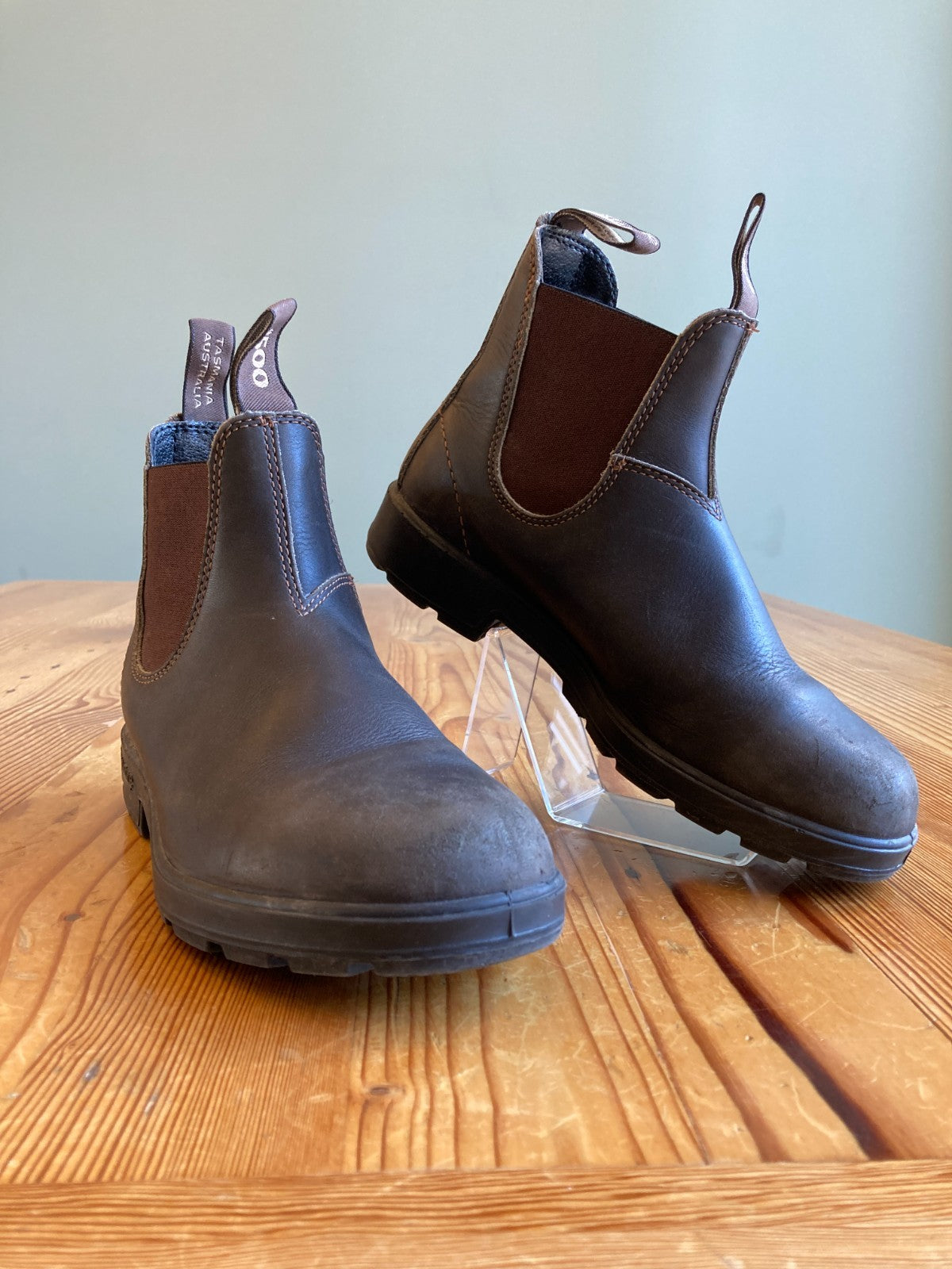Blundstone Walnut Brown Original 500 Chelsea Boots - Size 5.5 / 8 US - 0720LP