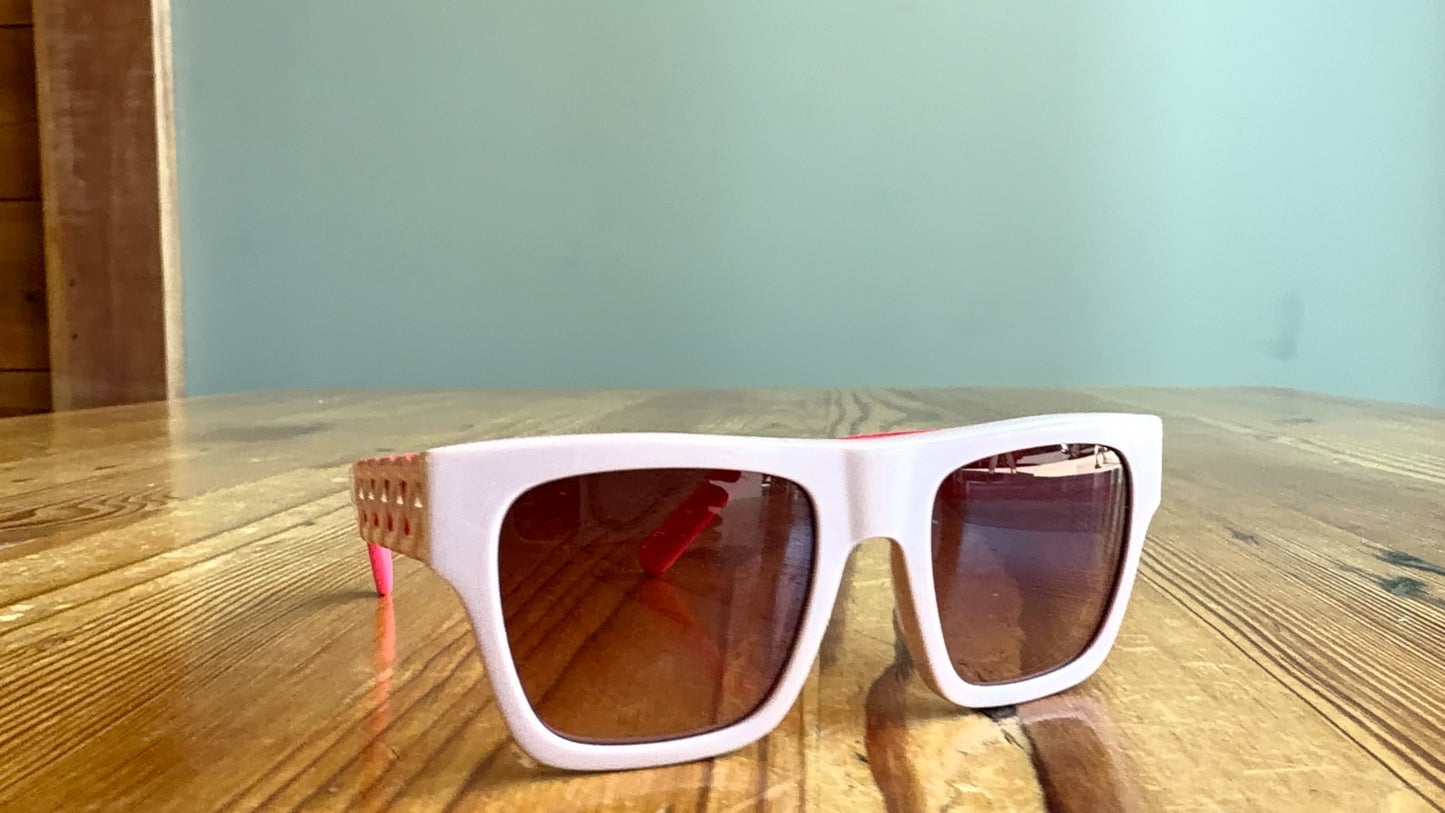 Stella McCartney Two Tone Chain SK0028S Sunglasses & Soft Case - KIDS - 0415AB