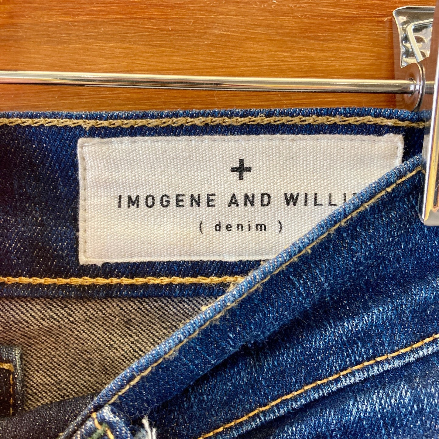 Imogene + Willie Dark Wash Rigid Denim Elizabeth Jeans - Size 25 - 0513VB