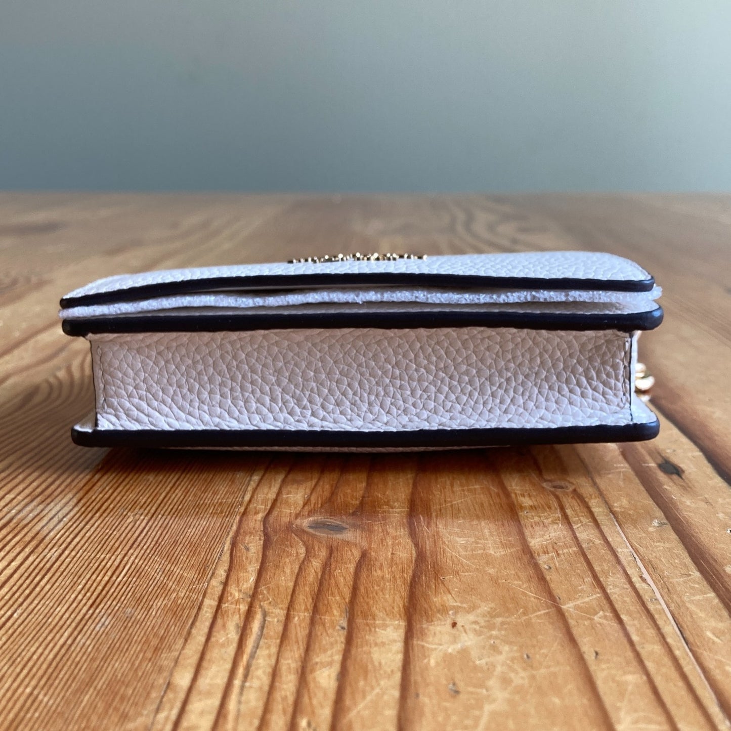 Kate Spade NEW Natasha Gold Chain Card Case Bag Wallet - 0710SD