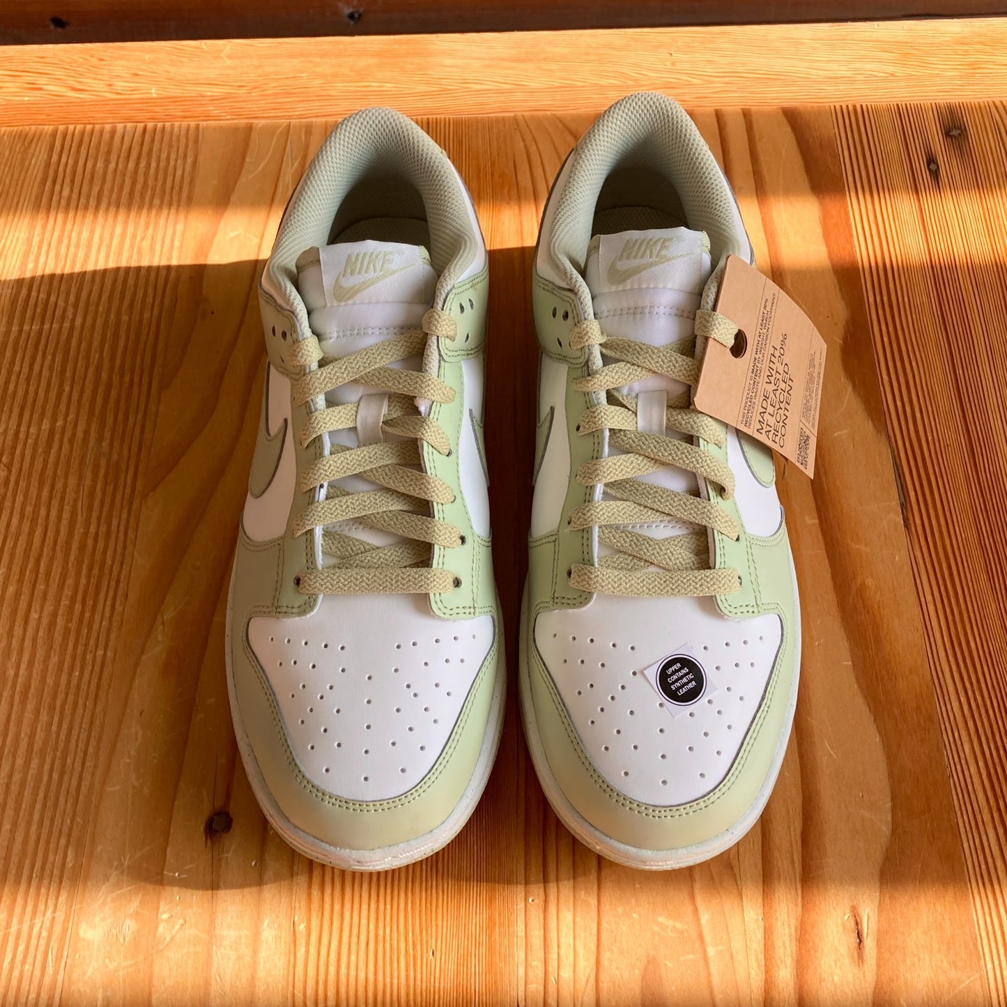 10 - Nike Green & White Dunk Low Next Nature HF5384-300 Shoes NEW w/ Box 0121MB