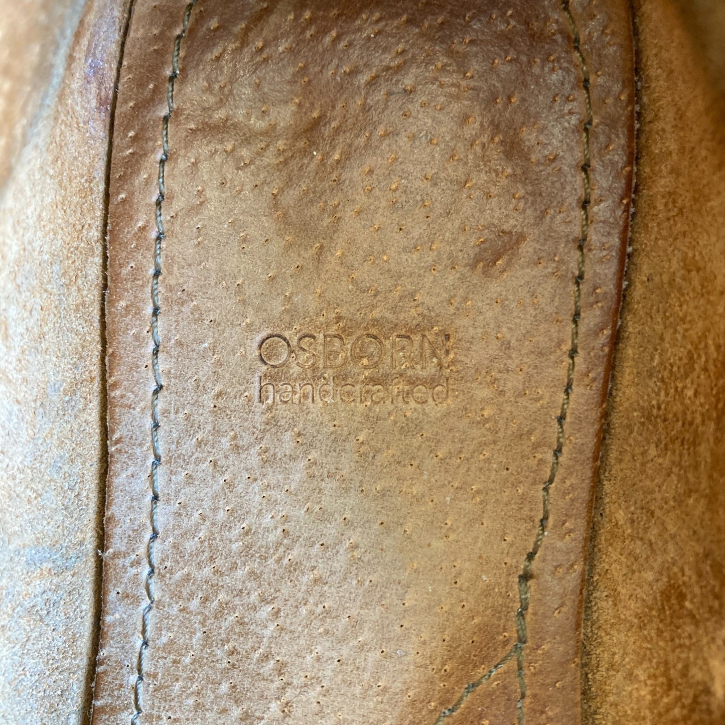 Osborn Studio Brown Leather Clarity Flats Slip On Shoes - Size 39 / 8.5 - 1013FB
