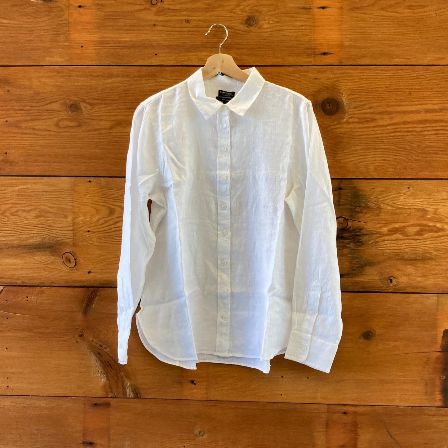 12 - J. Crew White NEW Wren Slim Irish Linen NEW Long Sleeve Shirt 0416JW