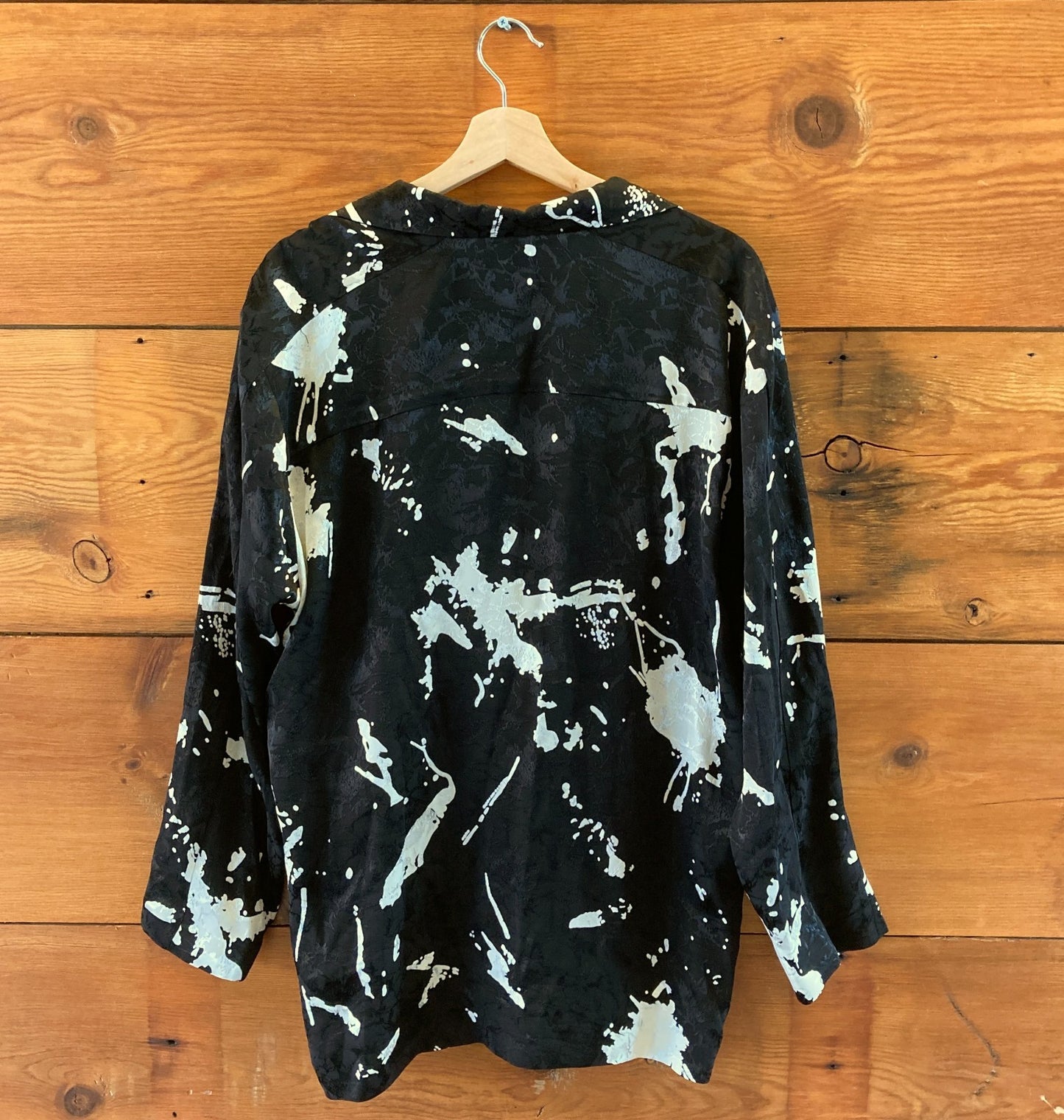 Nocturne Black & White Printed Wrap Jacket - Size 38 / M - 1016LD