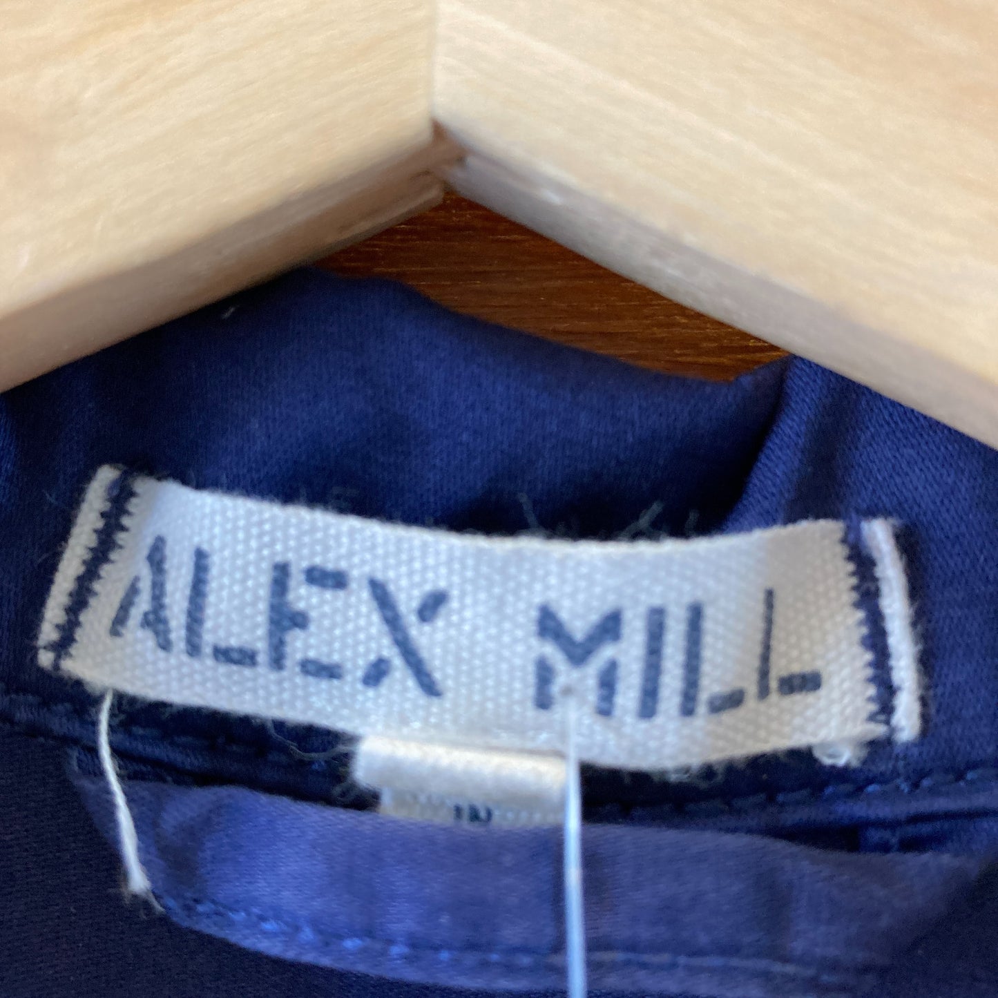 Alex Mill Navy Blue Short Sleeve Button Front Jumpsuit - Size XS - 1107TZ