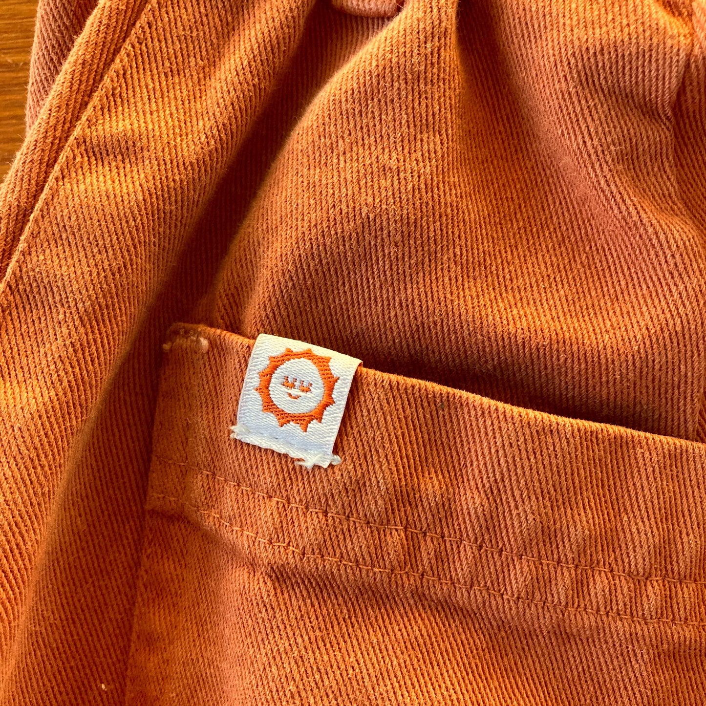XS - Big Bud Press Rust High Rise Cotton Pencil Straight Leg Pants 0627LH