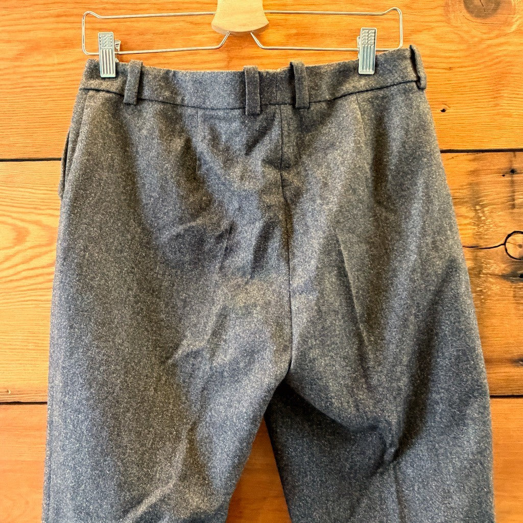 Loro Piana Brown Virgin Wool Cashmere Blend Trouser Pants - Sz 46 / 10 - 0405MR