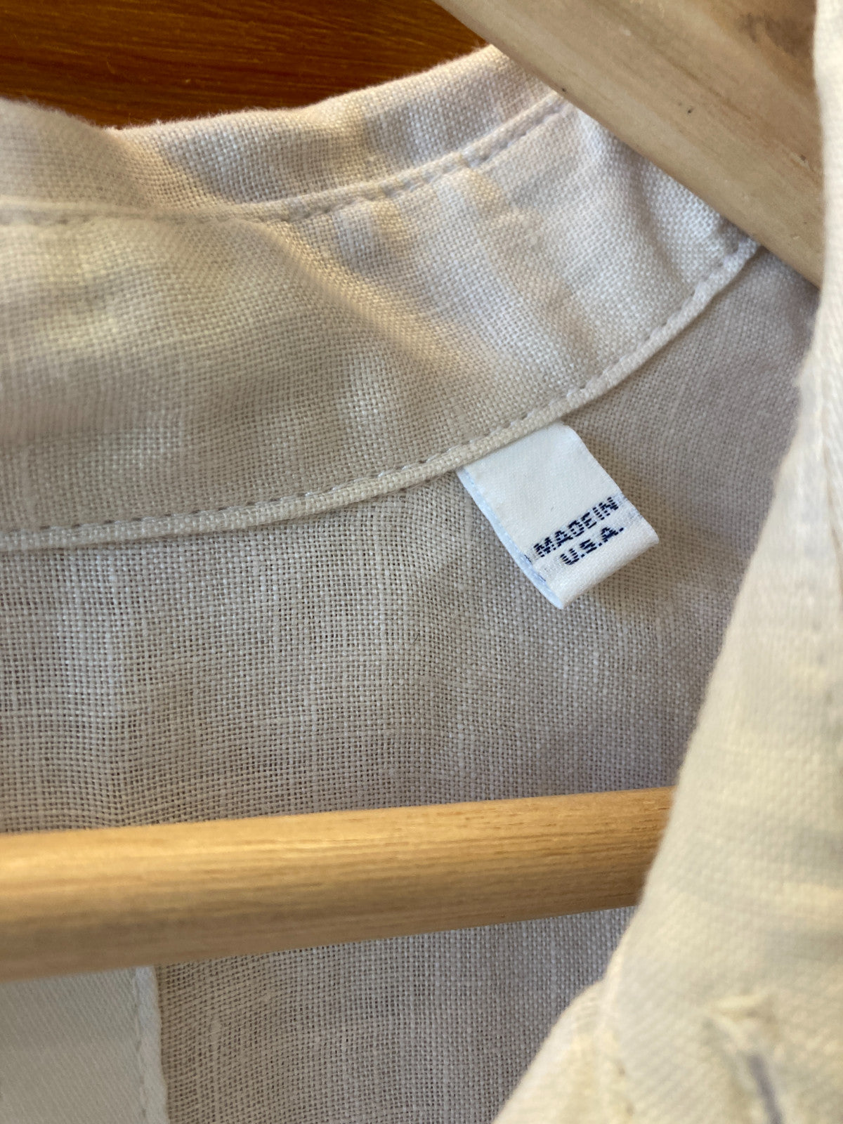 Citizens of Humanity $248 Kayla White Linen Button Up Shirt - Size M - 4427SC
