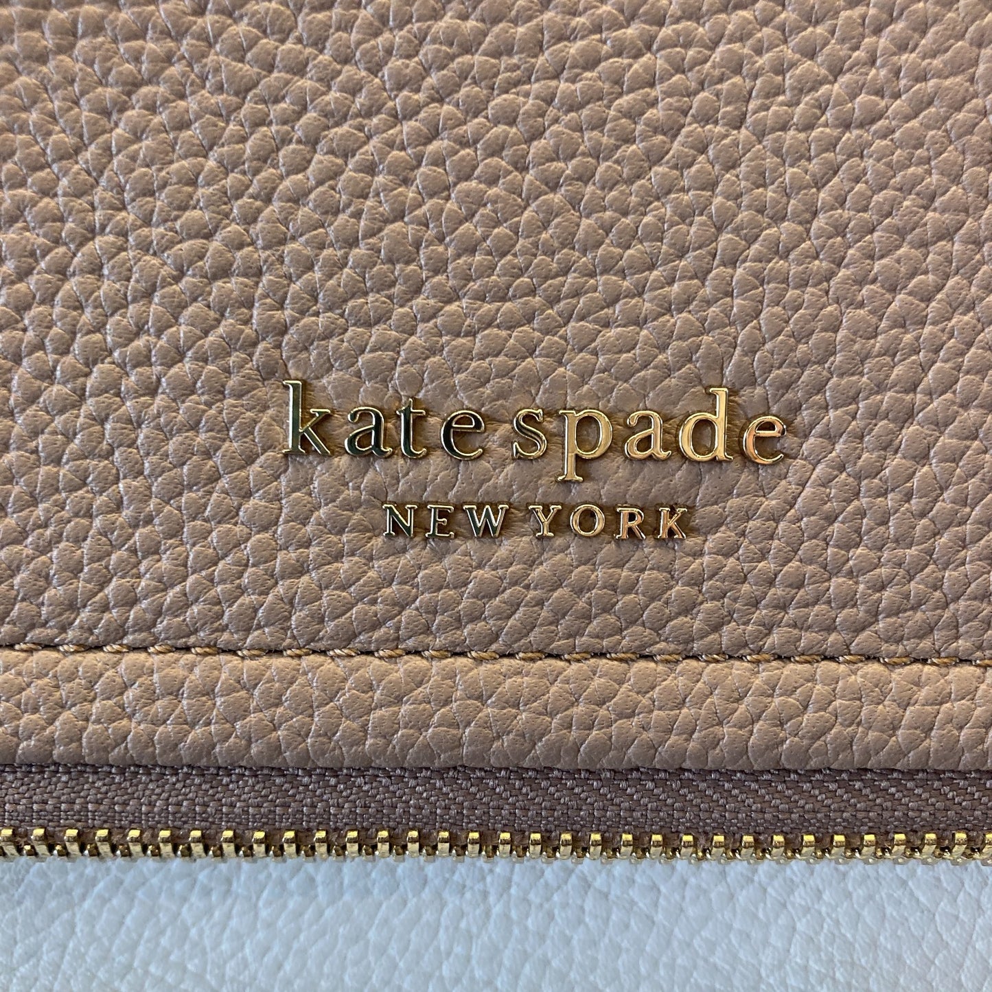Kate Spade Tri Tone Run Around Large Flap Crossbody Purse Bag - 0620TO