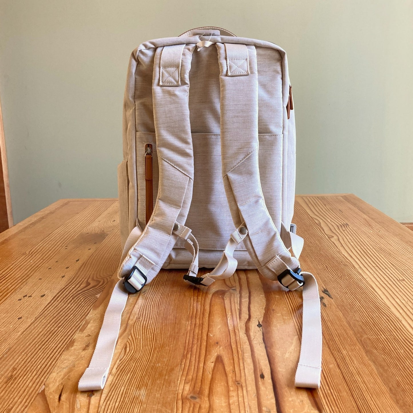 Nordace Beige Siena Pro 15 Travel Laptop Backpack - 0129CB