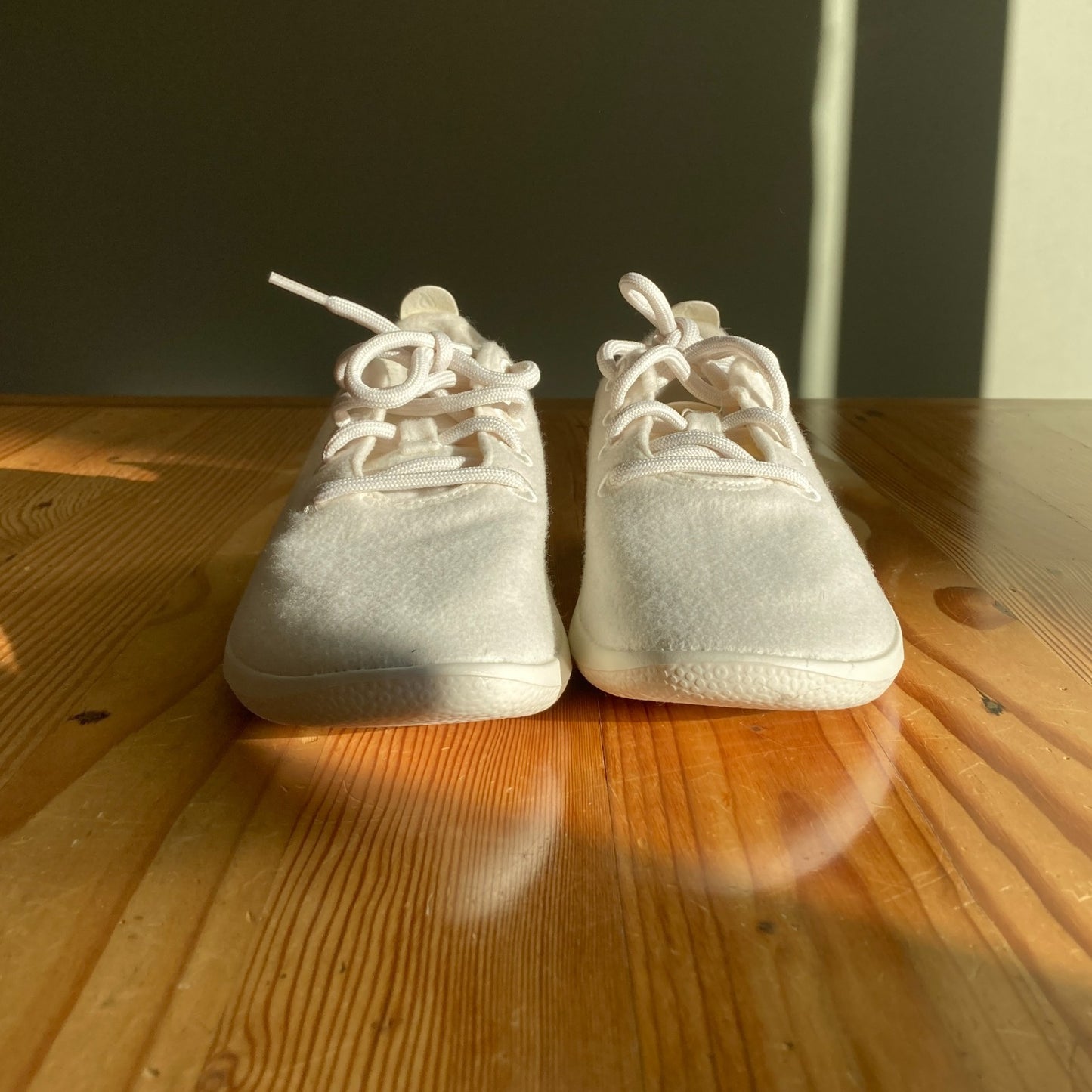 8 - AllBirds Cream Natural White Wool Runners Womens Shoes NEW w/ Box 0110IC