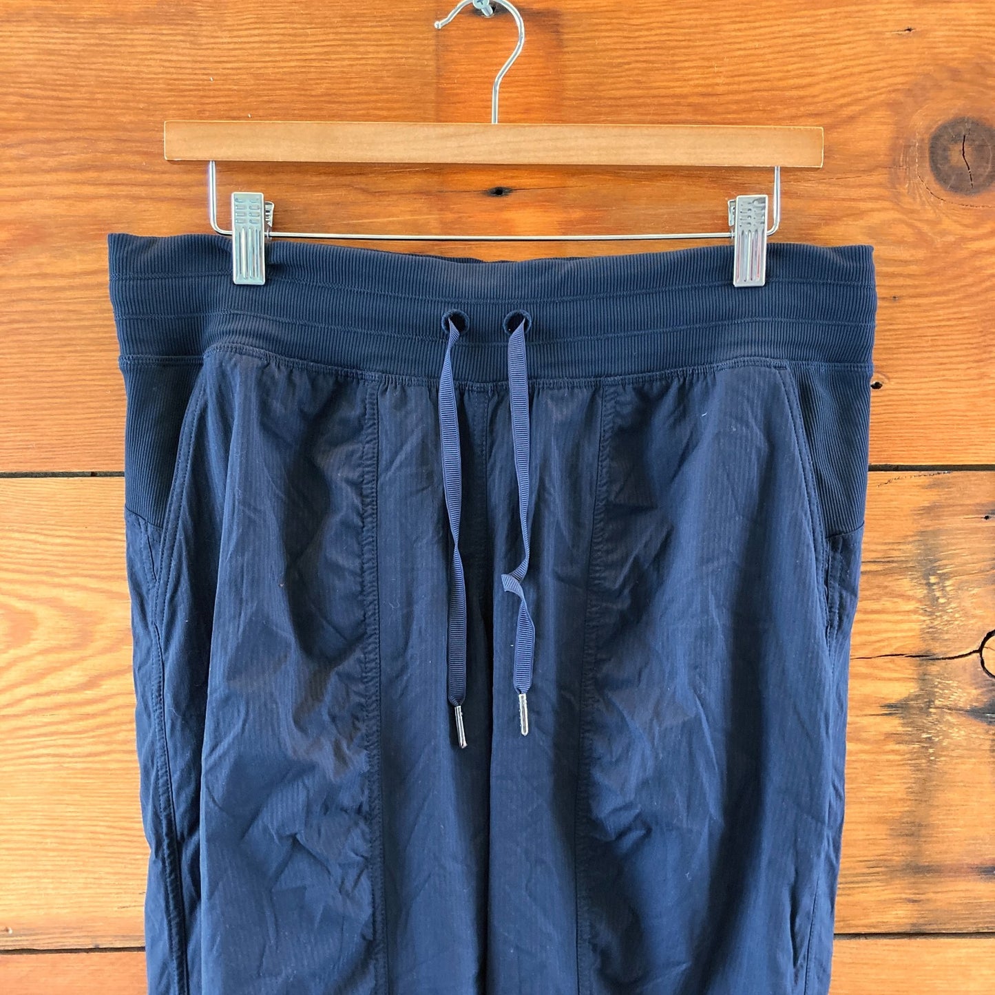 Lululemon Navy Dance Studio Mid Rise Full Length Jogger Pants - Size 10 - 4427SC