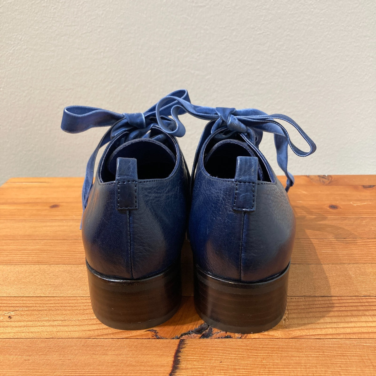 Silent D Anthropologie Navy Leather Callan Oxford Shoes - Size 36 / 6 - 0823JN