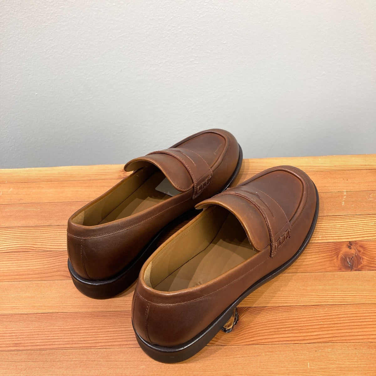 Thursday Boot Co. $160 Brown Dress Penny Loafers Shoes - Size 8.5 - NEW - 0203EL