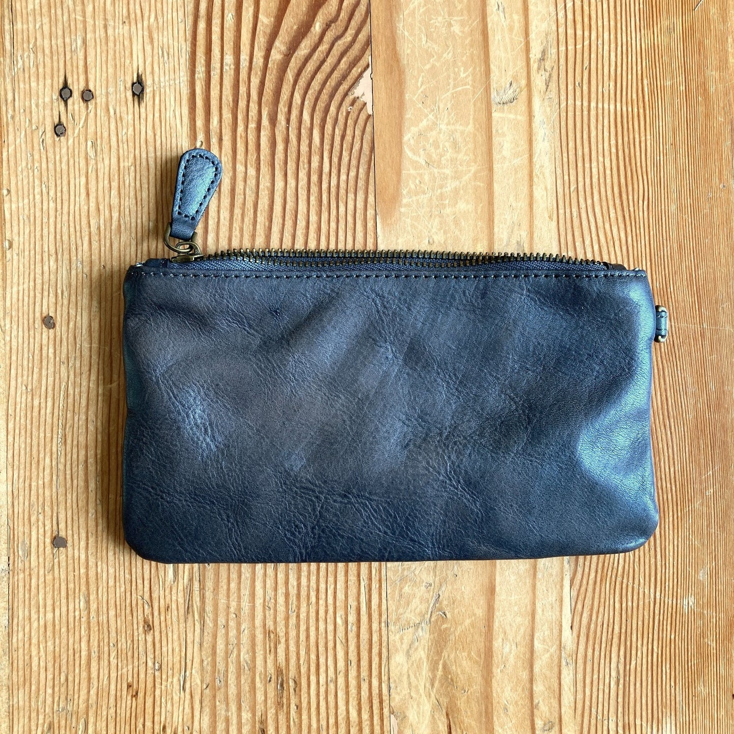 Old Trend $286 Gray Leather Sprout Land Removable Liner Purse - NEW - 1002MG