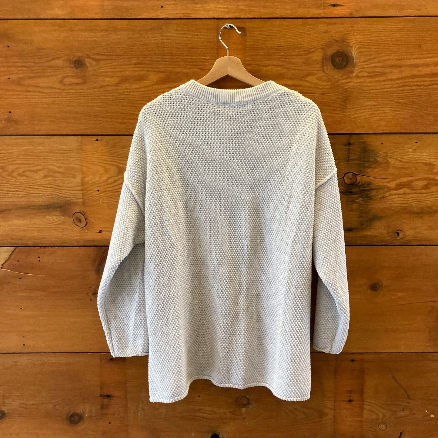 FP Beach Free People Oat Textured Hailee Sweater & Pants Set - Size S - 0419KM