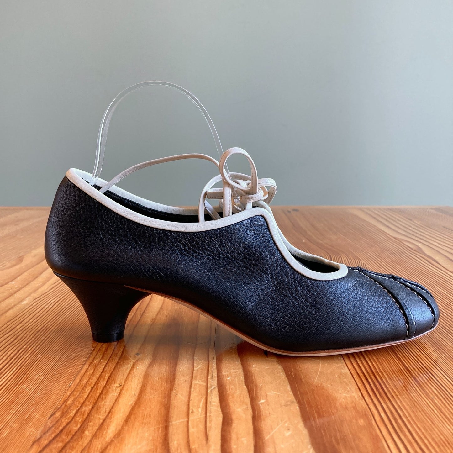 40 / 9.5 - Marni Black Mary-Jane Ballet Heels Shoes $790 NEW w/ Box 0416JW