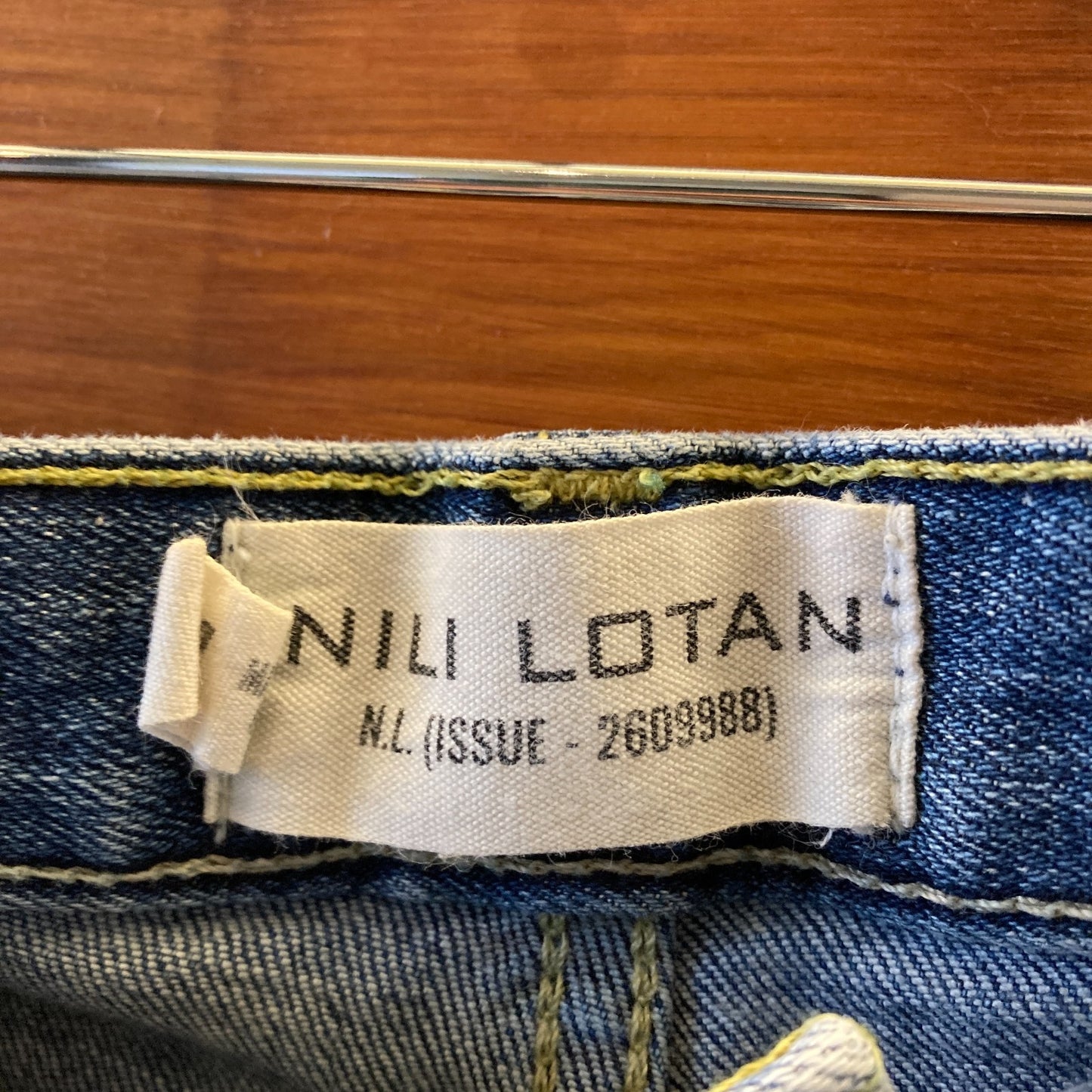 Nili Lotan $372 Classic Wash Stretch Fit Carpenter Jeans - Size 27 - 0504AK