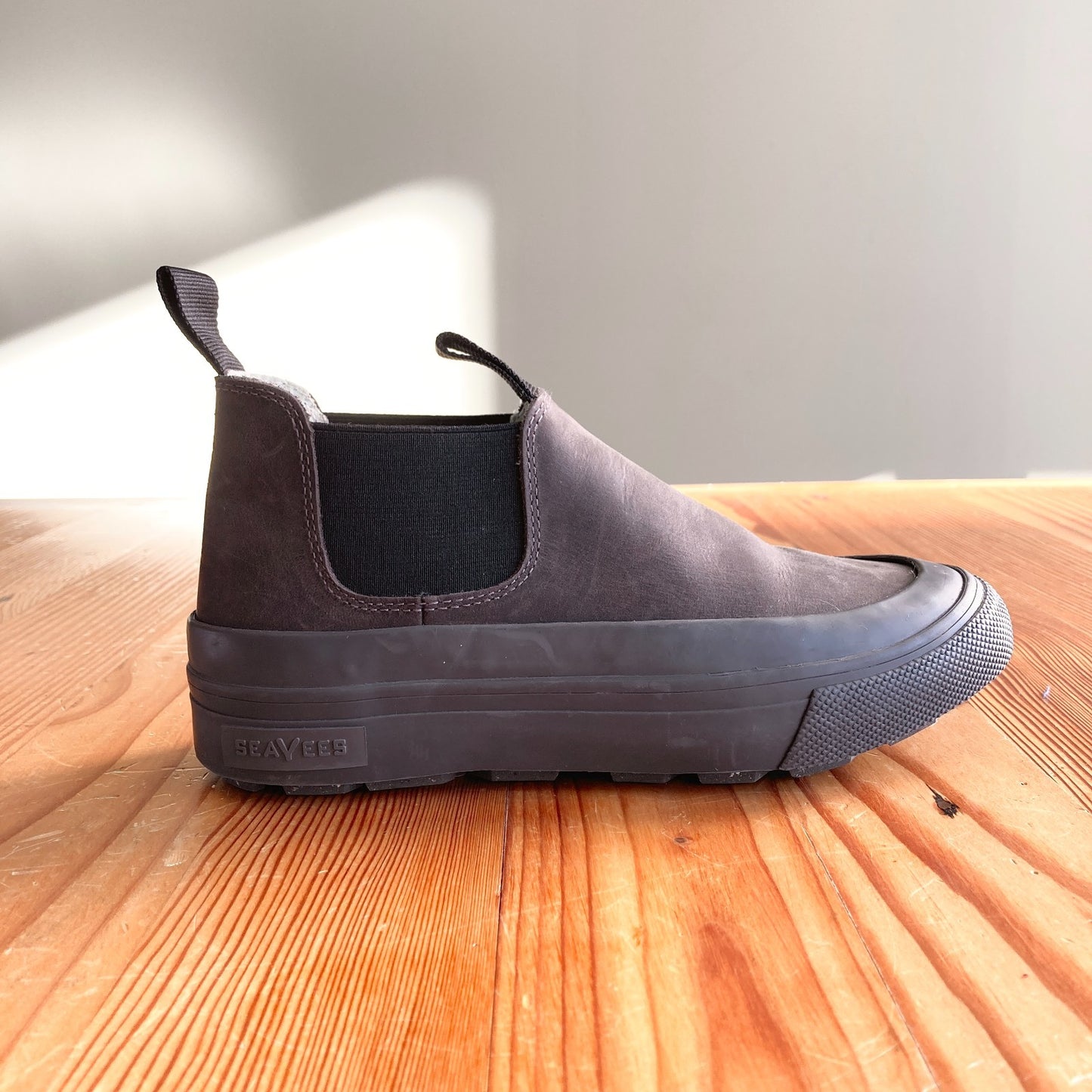 6 - SeaVees Charcoal Gray Ballard Slip On Ankle Boots Chelsea Booties 0312IG