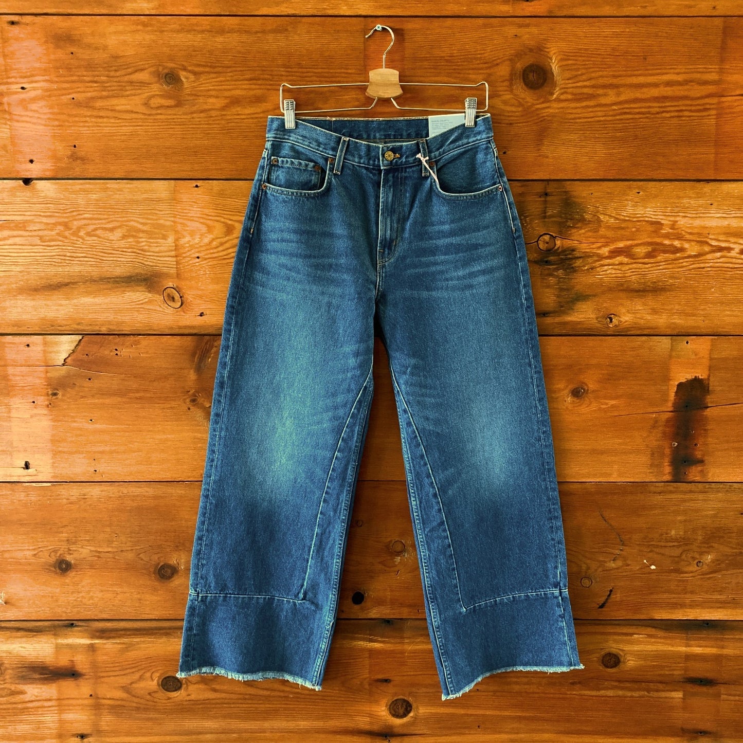 B Sides NEW Joni Wash Marcel Culotte Denim Jeans - 0204MP