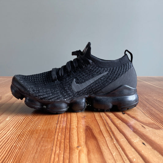 7 - Nike Black Air Vapormax Flyknit 3 Triple AJ6910-002 Sneakers Shoes 1122KP