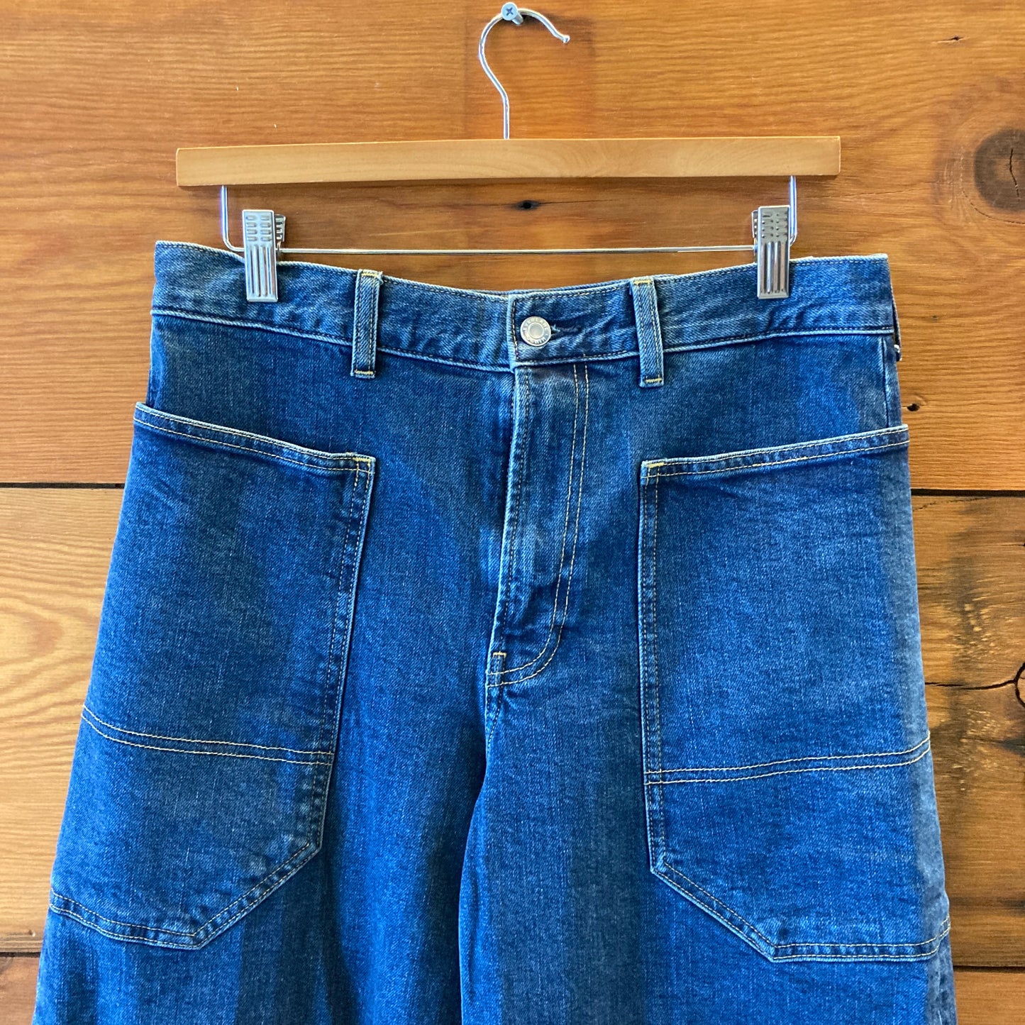 Everlane Indigo Blue Way-High Gardener Cropped Jeans - Size 29 - 1105AR