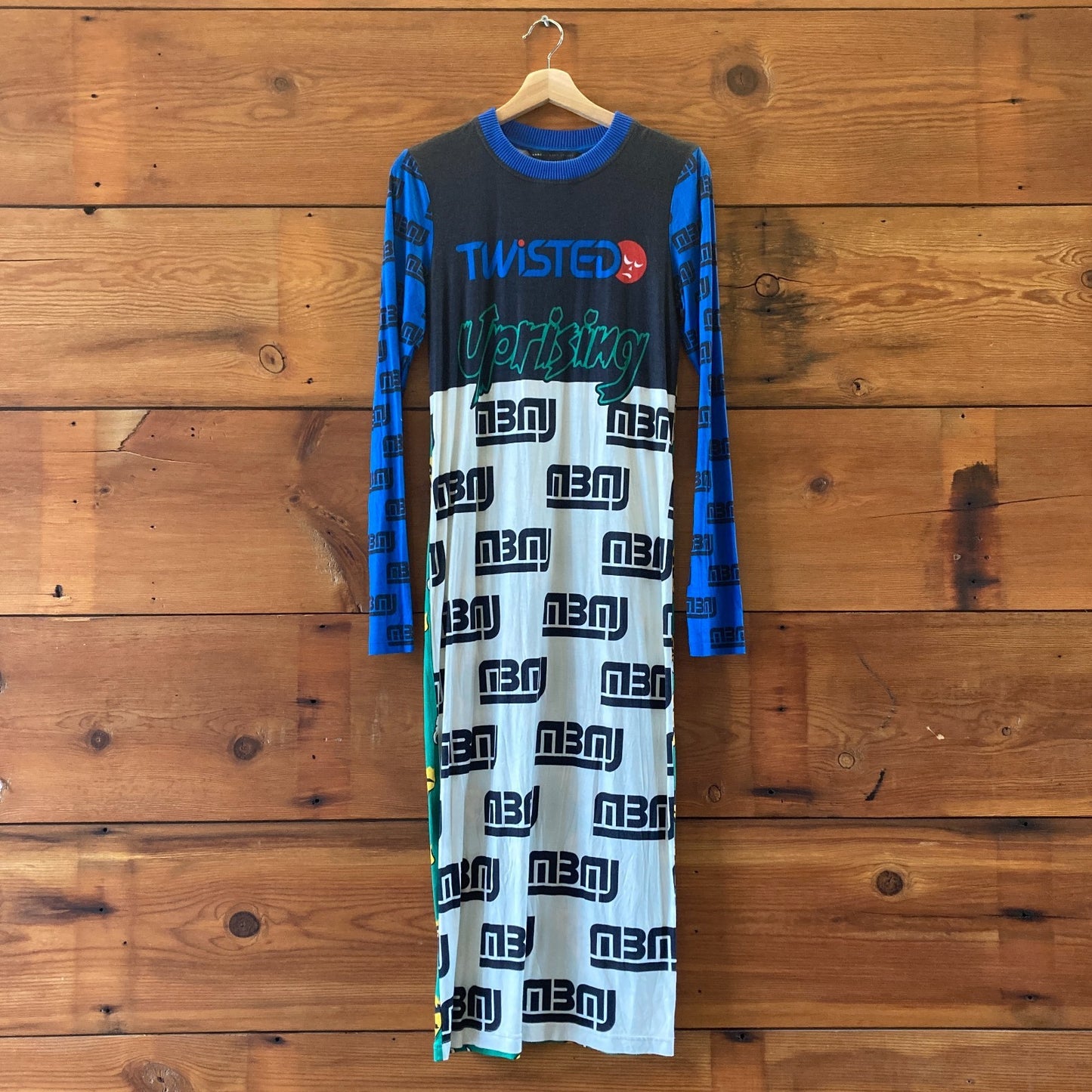 Marc by Marc Jacobs Bunny Hop Moto Motocross Midi Dress - Size M - 0514LN