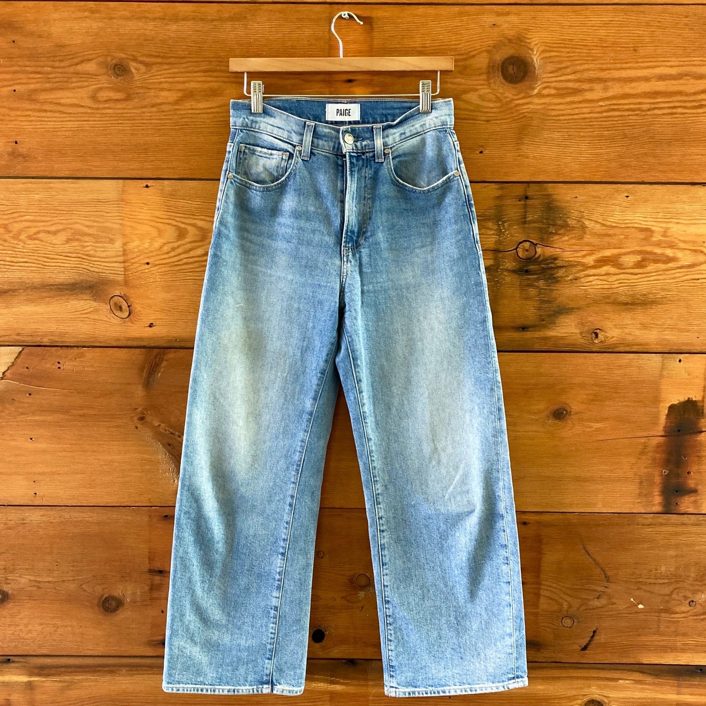 Paige Denim Arellia Ankle High Waist Barrel Jeans - Size 25 - 0809CO