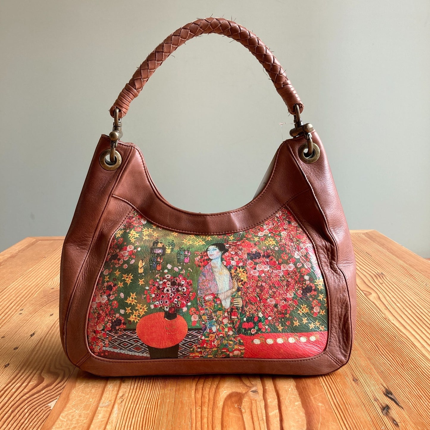 Icon Gustav Klimt Die Tanzerin Hobo Shoulder Purse Bag - NEW - 0416JW