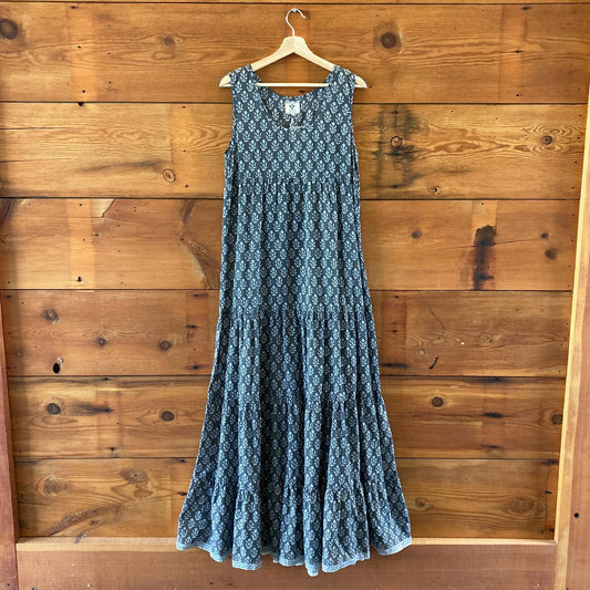 Bsbee $516 Alahambra Iron Floral Virginia Maxi Dress - Size M - NEW - 4427SC