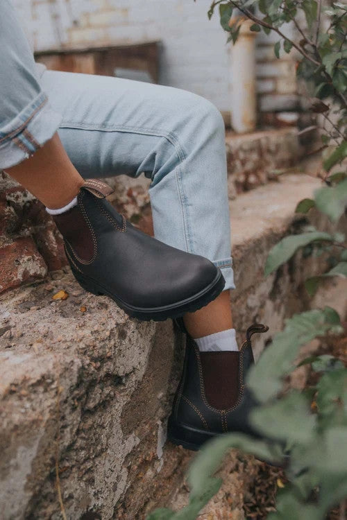Blundstone Walnut Brown Original 500 Chelsea Boots - Size 5.5 / 8 US - 0720LP