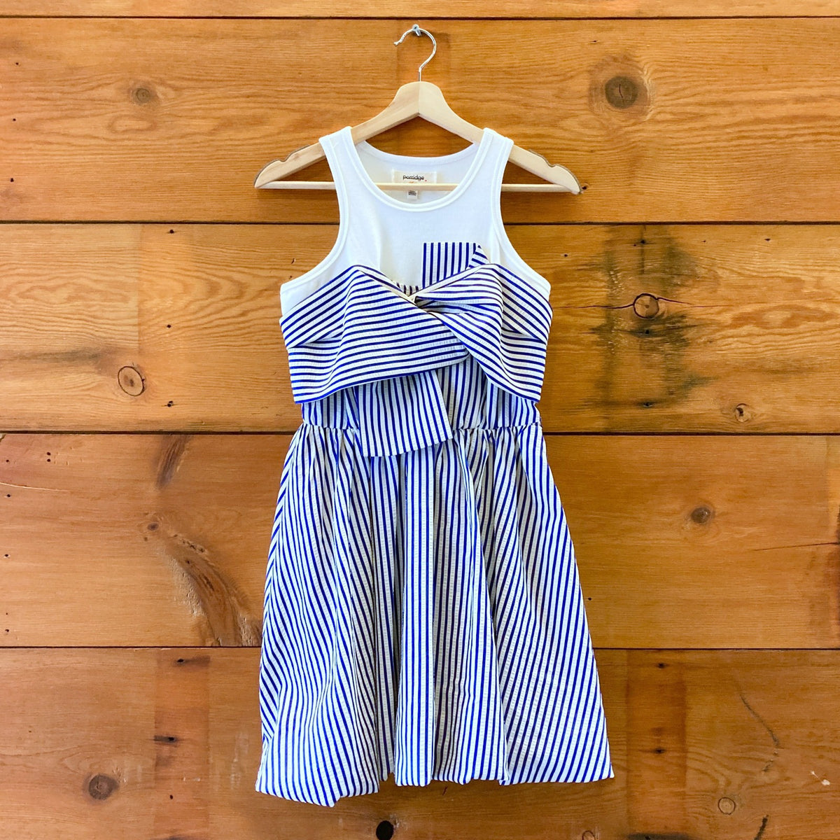 Porridge Anthropologie Striped Twofer Bubble Hem Mini Dress - Size XS - 1220MM