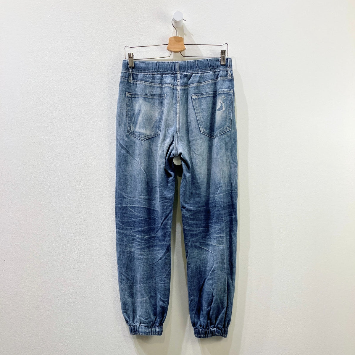 Rag & Bone Medium Wash Faux Denim Miramar Joggers Jeans Pants - Size M - 1011SC