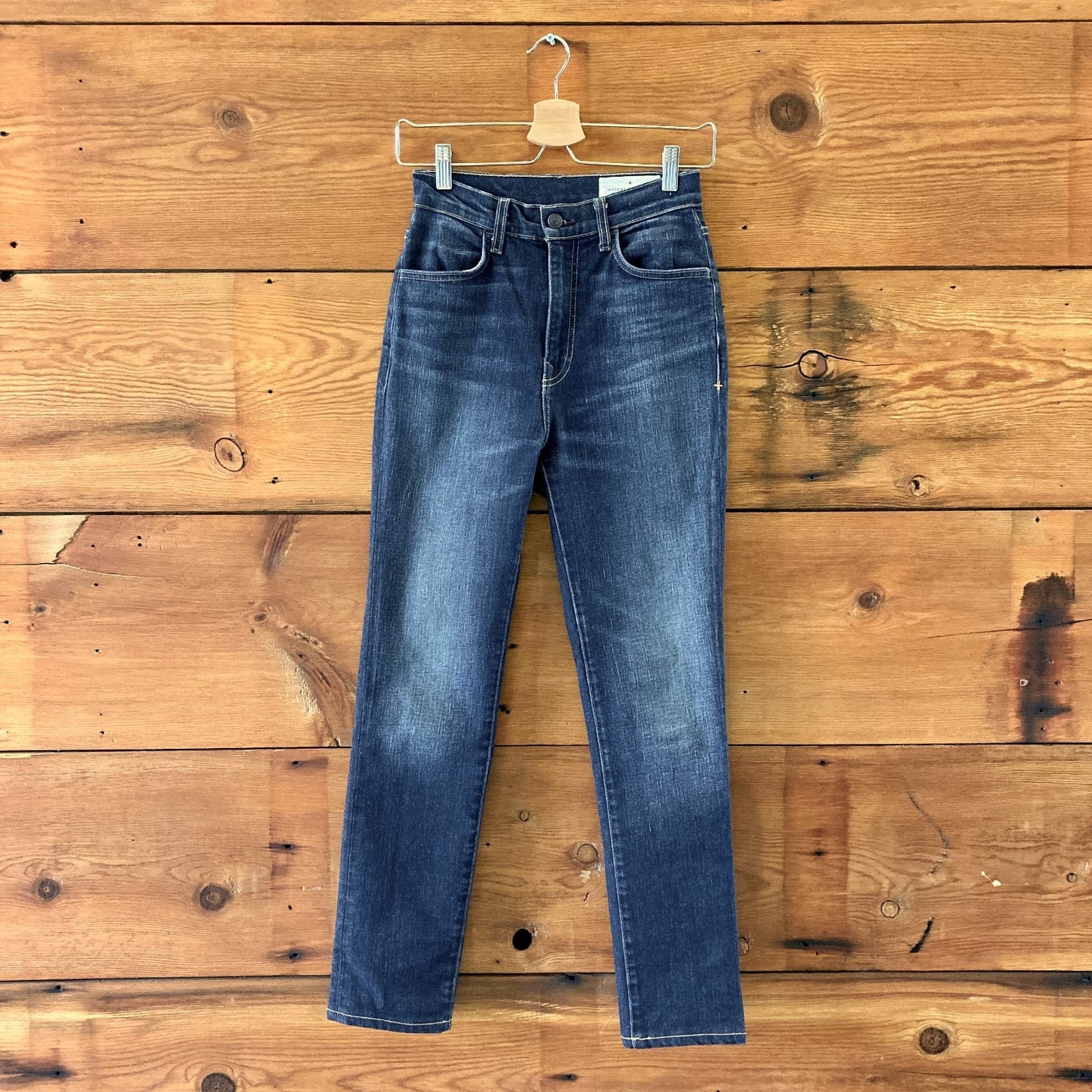 Imogene + Willie Dark Wash Rigid Denim Elizabeth Jeans - Size 25 - 0513VB