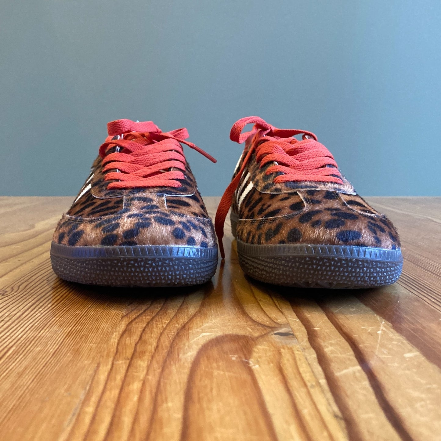 10.5-11 WMN / 9.5 M- Adidas Samba OG Cheetah Sneakers Shoes NEW w/ Box 0803NF