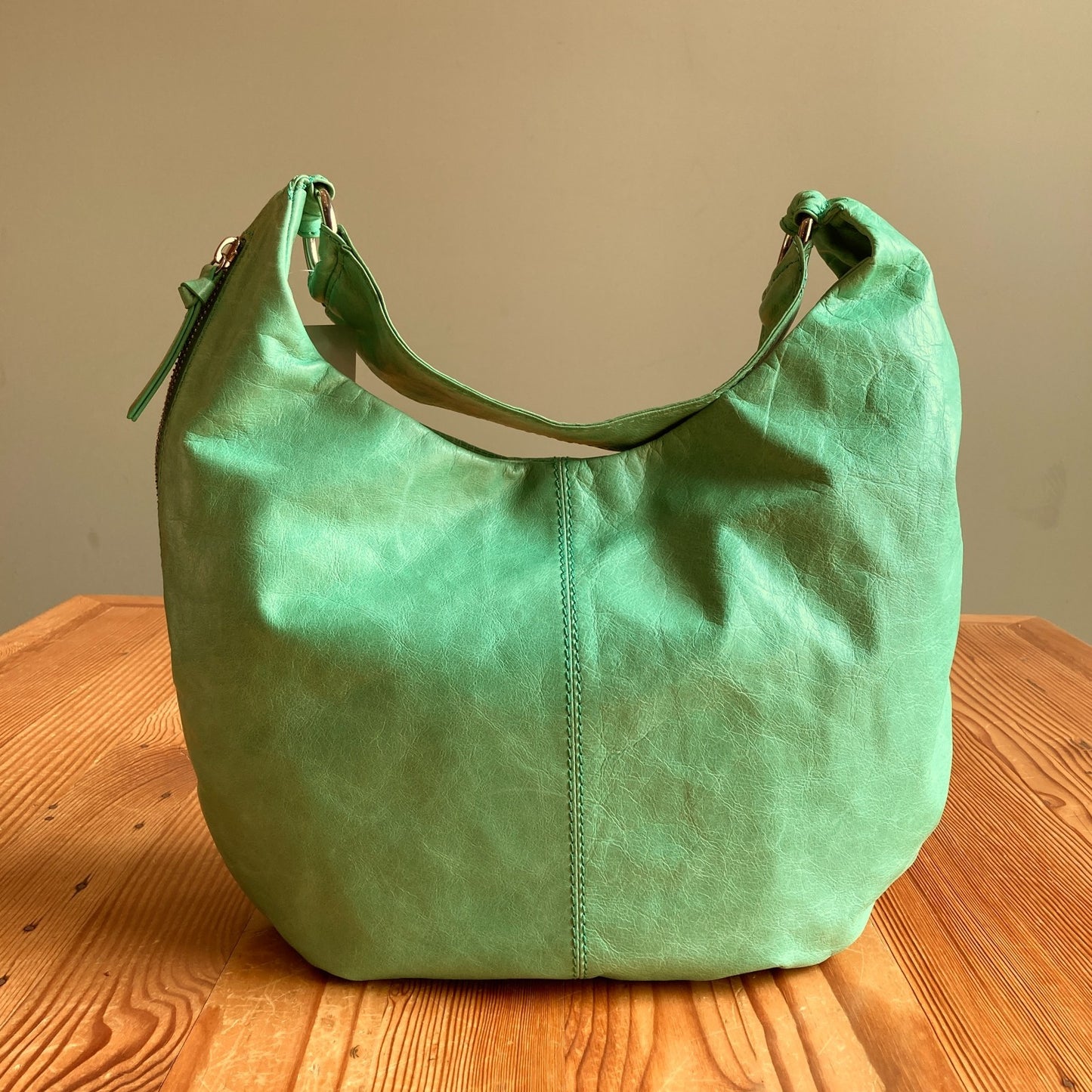 Hobo International Mint Leather $288 Gabor Shoulder Bag - 0706KS