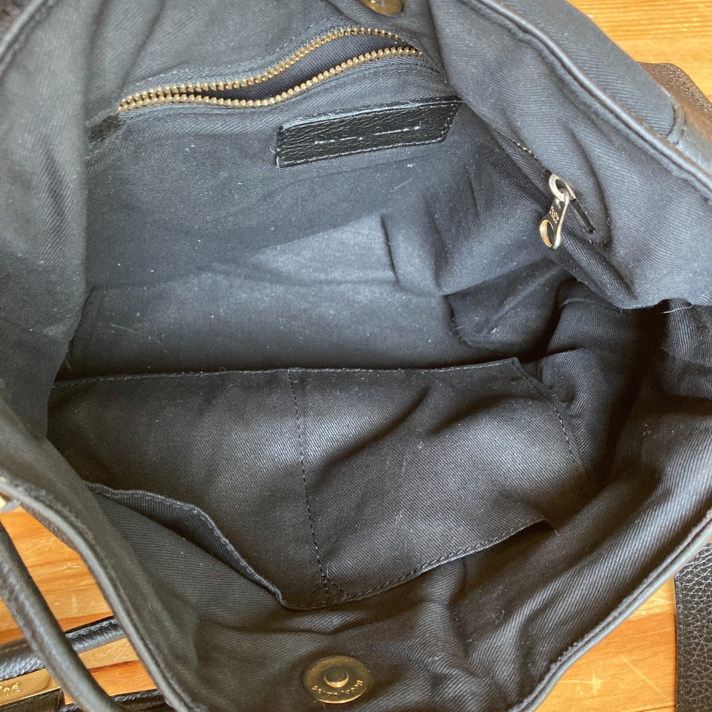 See by Chloe Black Tassel Trimmed Leather Crossbody Bag Purse - 0521AB