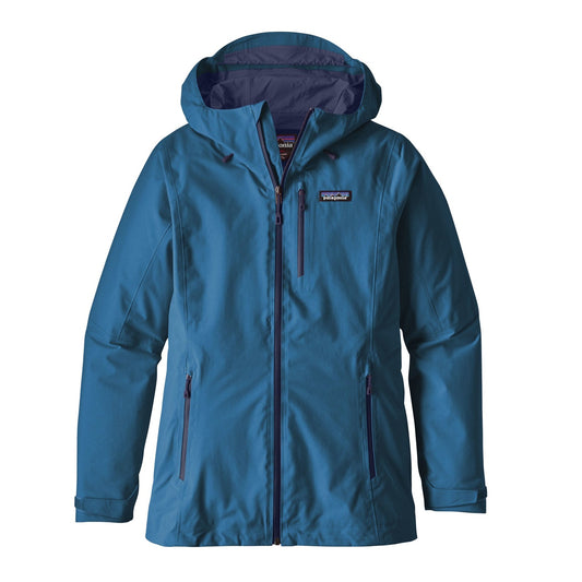 S - Patagonia Teal Blue Hooded Windsweep Hoody Seam Sealed Jacket 0926RE