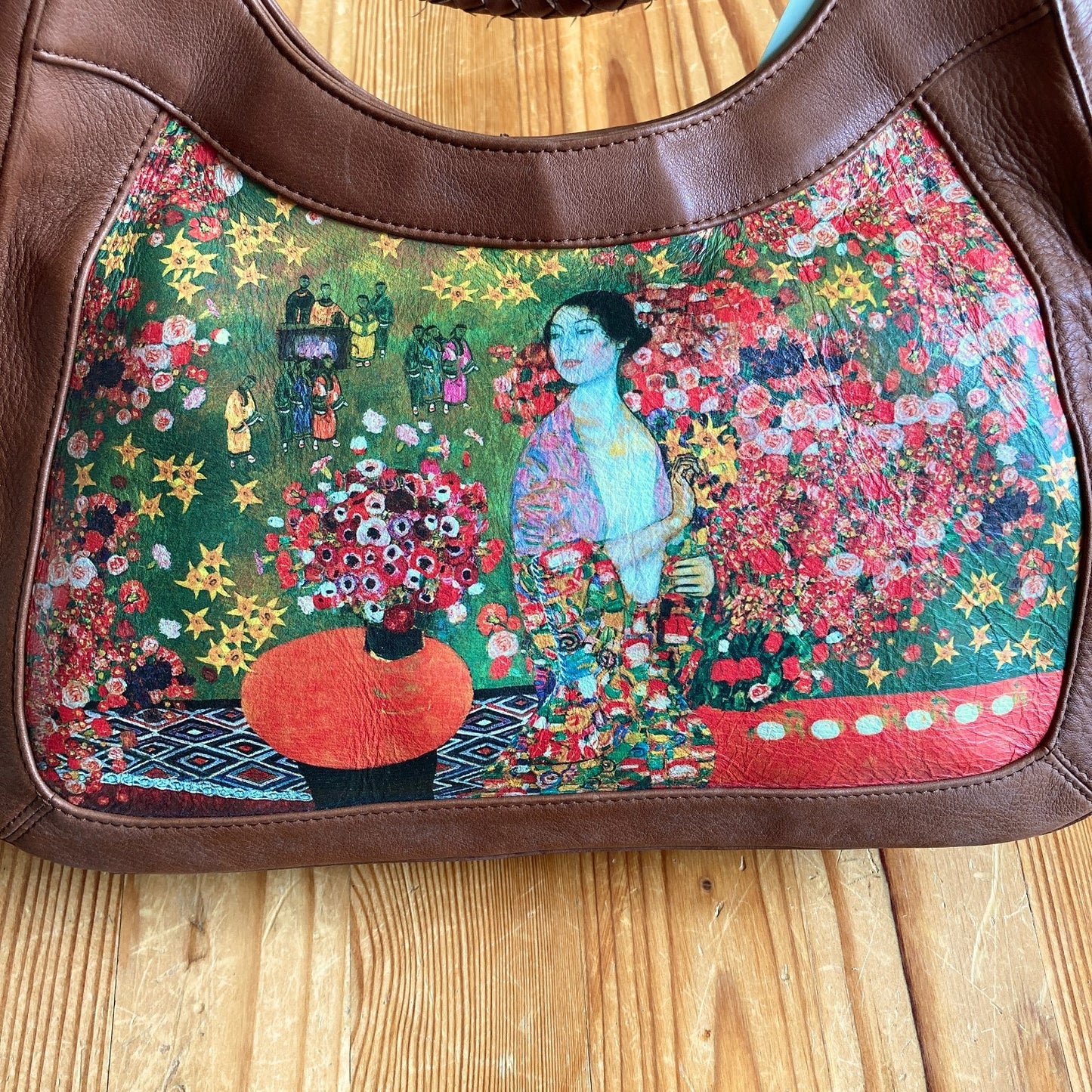 Icon Gustav Klimt Die Tanzerin Hobo Shoulder Purse Bag - NEW - 0416JW