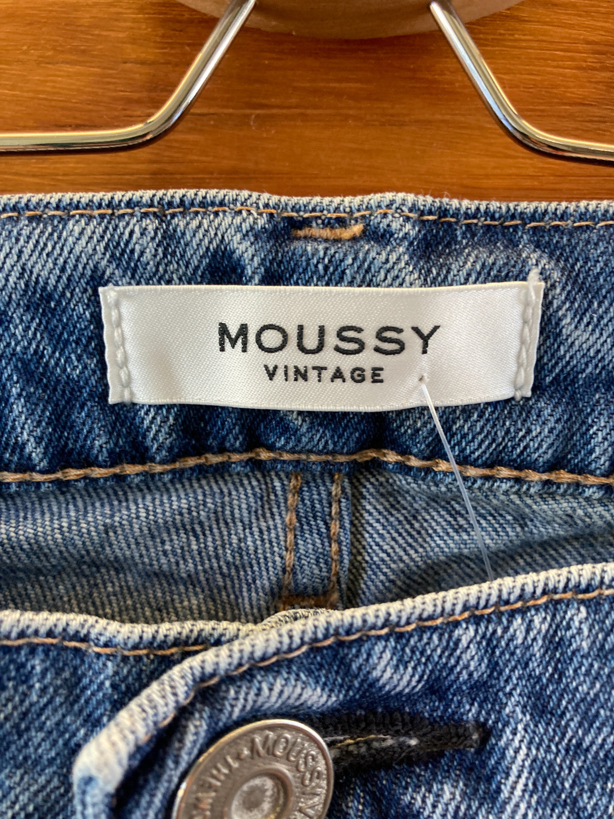 Moussy Light Vintage Japan Made Straight Leg Howa Jeans - Sz 29 - 4427SC