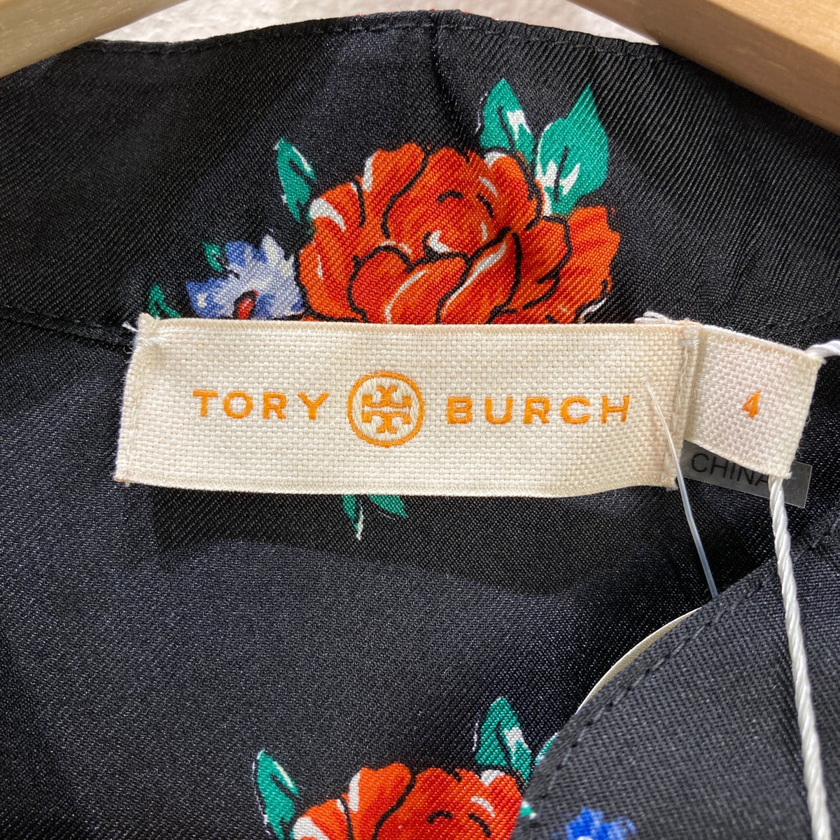 Tory Burch $598 Black Heirloom Striped Long Sleeve Dress - Size 4 - NEW - 1017SC